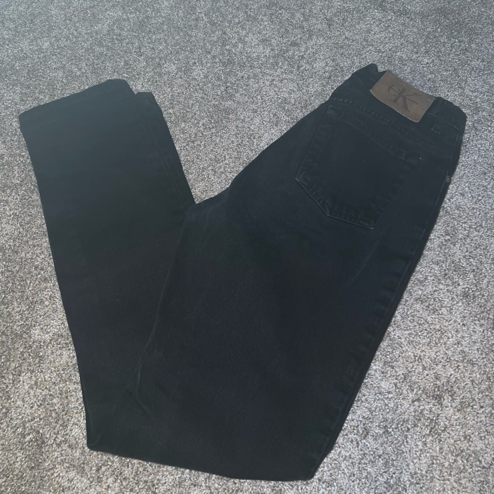 Vintage mid rise straight leg Calvin Klein jeans